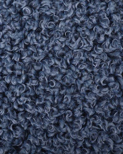 100% polyester Mongolian Curly water-based Faux Fur Fabric